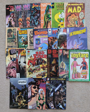 HUGE Lot 40 Comics 1940s - 1990s Various publishers - NM to Poor cond. w/Mature picture