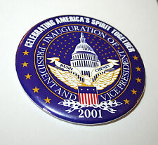 George Bush 2001 Presidential Inauguration Day Political Pin Button New NOS picture