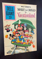 DELL GIANT #47 (Dell Comics 1961) -- Silver Age Donald Duck Vacationland -- VG+ picture