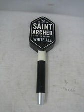 SAINT ARCHER BREWING COMPANY WHITE ALE BEER TAP HANDLE Man Cave Brew CALIFORNIA picture