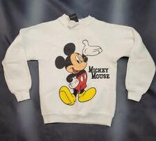 Vintage Youth Mickey Unlimited Disney Mouse Crewneck Sweatshirt Embroidered S  picture