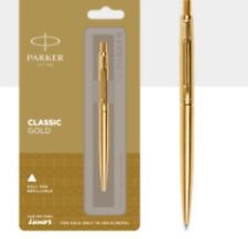 PARKER CLASSIC GOLD BALL PEN WITH GOLD TRIM picture