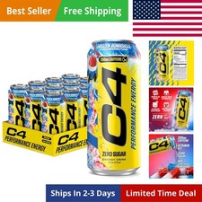 Energy Carbonated Zero Sugar Energy Drink, 200mg Caffeine Frozen Bombsicle, 1... picture