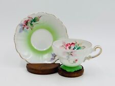 Occupied Japan Vintage China Demitasse Tea Cup & Saucer L & M Hal-Sey 5th Ave. picture