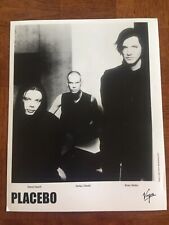 Placebo Rare 8x10 Press Photo - Steve Hewitt, Stefan Olsdal & Brian Molko #1 picture