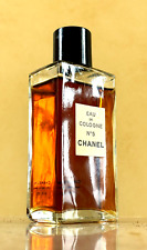 VTG 1960s CHANEL No. 5 Perfume Parfum Eau de Cologne 4oz / 125 ml, 90% Full picture