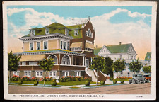 Vintage Postcard 1929 House on Pennsylvania Avenue, Wildwood-by-the-Sea, NJ picture