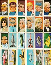 1967 BARRATT GERRY ANDERSON THUNDERBIRDS SERIES 1 SET OF 50 CONFECTIONERY CARDS picture
