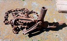 Vintage Durbin Durco 990N Fence Puller Stretcher St Louis MO.. with Chain picture