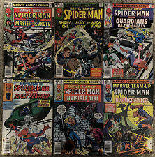 Marvel Team-Up Spider-man Lot #6 Marvel comic  series from the 1970s picture