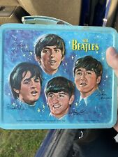 Vintage Original The Beatles 1965 Lunchbox and Thermos Good Condition picture