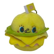 🐞 DOKIDOKI YUMMYCHUMS Kidrobot x Hello Sanrio Plush Burger Charm Clip Toy 4