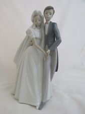 NAO By Lladro Figurine Bride & Groom #1247 “Unforgettable Dance” No Box picture