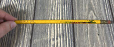 Vintage Stephan Lumber Co Draw On Us Double Bonded Unsharpened Pencil picture