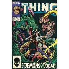 Thing (1983 series) #13 in Very Fine condition. Marvel comics [z^ picture