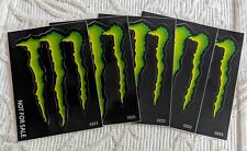 (5) Monster Energy Stickers , Iconic M,NEW  4