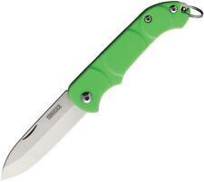 Ontario Traveler Folding Knife Green Polymer Plastic Handle Plain Edge ON8901GR picture