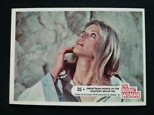 1976 Dunruss Bionic Woman Card # 35 Jamie hears enemy.... (VG/EX) picture