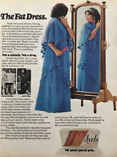 1970s magazine print ad Ayds WEIGHT LOSS Reducing Plan Candy “The Fat Dress” picture