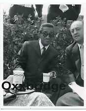 SAMMY DAVIS JR Original 1964 CANDID PHOTO Rat Pack Jazz Pop Singer Civil Rights picture