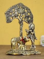 Krishna Statue God Hindu Idol Lord Figurine Sculpture Home Decor Murti Gift picture