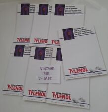 Extra Strength Tylenol Doctor Note Pad Vintage 1988 USA McNeil 1980's Movie Prop picture