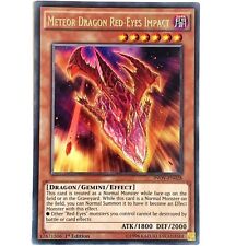 YUGIOH Meteor Dragon Red-Eyes Impact INOV-EN028 Rare Card 1st Edition NM-MINT picture