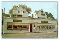 1955 John Alden Souvenir Shoppe Water Street Plymouth Massachusetts MA Postcard picture