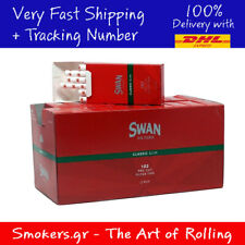 1x BOX Swan Classic slim Red Cigarette Filter Tips (total 2040) picture