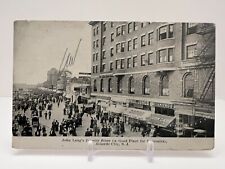 Vintage 1901 John Lang's 1st Jewelry Store Atlantic City, N.J. Postcard 💎💎💎 picture