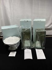 Lot Of 3 PartyLite Infinite Reflections Votive Holder And Sidewalk Cafe Pedestal picture