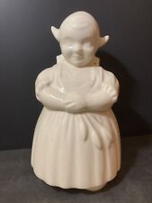 Vintage Shawnee Pottery Dutch Tulip Girl Cookie Jar 1950's USA  NO PAINT picture