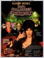 Hef's Halloween Spooktacular Hosted By Elvira Promo 2005 Full Page Print Ad picture