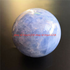 50-80mm Natural Aquamarine Crystal Sphere Kyanite Crystal Balls picture