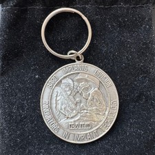 VINTAGE Bard Implants Division Medical Keychain  - USCI DEBAKEY Vascular picture