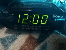 Sony Dream Machine ICF-C212 Black Alarm Clock-AM/FM Tested picture