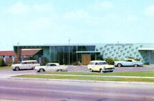Anaheim California Memorial Hospital Automobiles Street View Postcard 1950s   picture