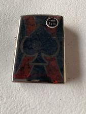 Zippo 28952 Ace Of Spade Fusion High Polish Chrome NEW Lighter picture