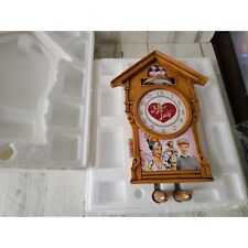 Bradford exchange I Love Lucy cuckoo clock Lucille Ball picture