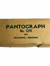 Vintage Precision Pantograph John Henschel CO. No. 1291 Original Box picture