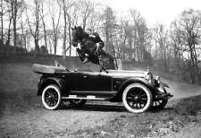 1923 Race Horse Tipperary Jumping a Car Vintage Old Photo 8.5