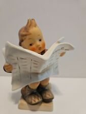 vintage 5.5 in 1950’s Hummel Latest News  #184,TMK2  Old Style Base, Open Eyes picture