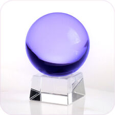 Amlong Crystal Sphere Crystal Ball with Angled Crystal Stand Engraving Feng Shui picture