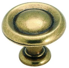 1-1/4" Hint Of Heritage Dome Knob Regency Brass picture