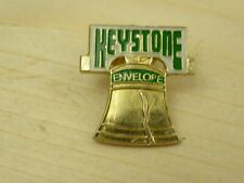 Vintage Keystone Electronics Envelope Lapel Pin Bell Advertisement Collectible picture