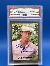 Chevy Chase Authentic Card PSA/DNA Certified AUTO Caddy Shack picture