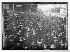 Photo:Crowd for Taft,Hutchinson,Reno County,Kansas,KS,1908,audience picture