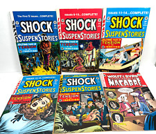 Lot (6) Shock Suspense Stories Collection #1-18 Counselor Macabre comic books picture