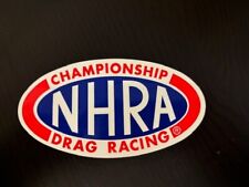 NHRA National Hot Rod Association 5X2.75 Original DRAG Racing Decal/Sticker picture