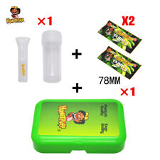 HONEYPUFF -2X 1 1/4 Vanilla Flavored Rolling Papers+ 1X Filter Tip+1X Green Case picture